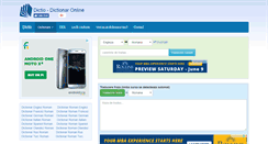 Desktop Screenshot of dictio.ro